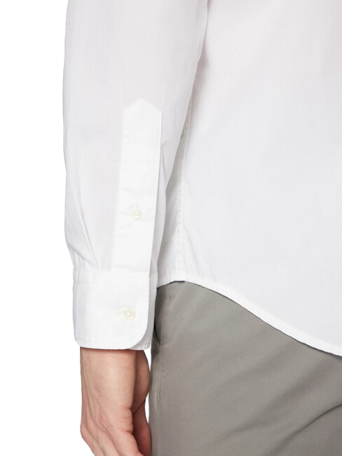 TH Long-sleeved cotton shirt optical white - Men's Shirts