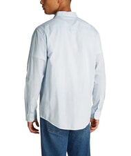 TOMMY HILFIGER TH JEANS Long-sleeved linen blend shirt sweet blue - Men's Shirts - 2