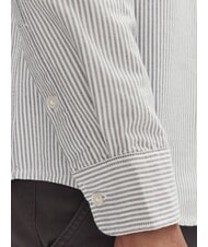 TOMMY HILFIGER TH JEANS Long-sleeved striped shirt desert sky / ivory petal - Men's Shirts - 4