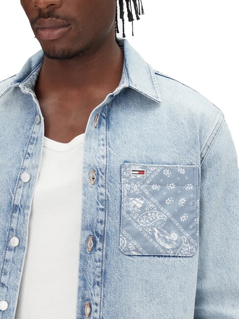 TH JEANS Long-sleeved denim shirt light denim - Men's Shirts