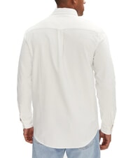 TOMMY HILFIGER TH JEANS Long-sleeved cotton shirt ecru - Men's Shirts - 2