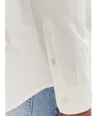 TOMMY HILFIGER TH JEANS Long-sleeved cotton shirt ecru - Men's Shirts - 4