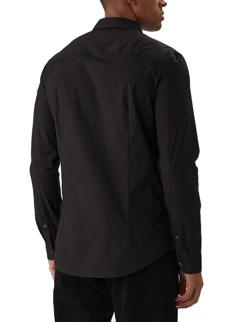 TH JEANS Slim fit long-sleeved shirt Tommy Black - Men's Shirts