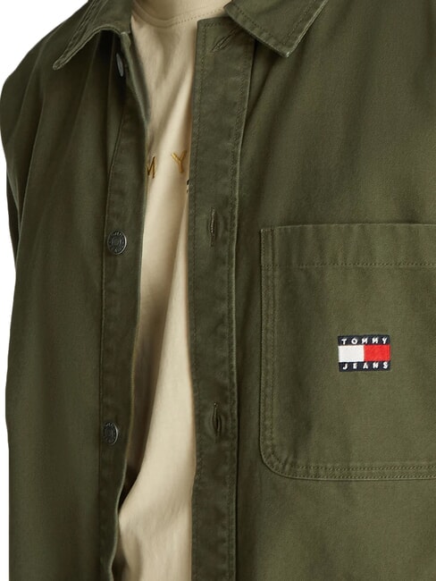 TH JEANS Sports shirt with pockets fatigue green - Men's Shirts