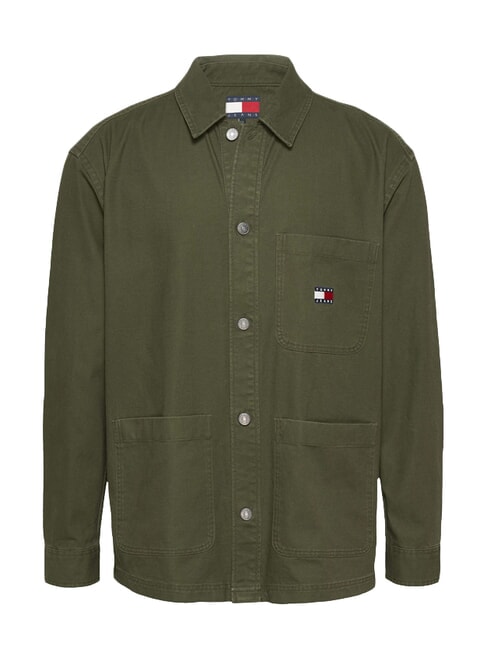 TH JEANS Sports shirt with pockets fatigue green - Men's Shirts