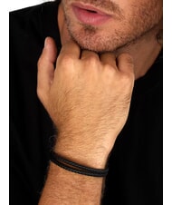 SECTOR BANDY Men's braided leather bracelet - Men's Bracelets