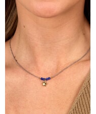 MORELLATO TALISMANI Necklace with blue agate and little star GREY - Necklaces - 2