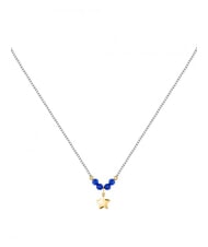 MORELLATO TALISMANI Necklace with blue agate and little star GREY - Necklaces - 3