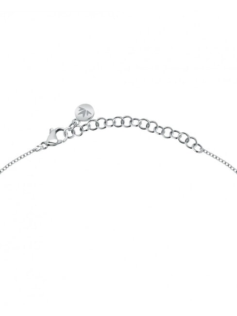 TALISMANI Necklace with blue agate and little star GREY - Necklaces