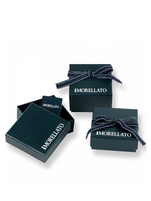 TALISMANI Necklace with blue agate and little star GREY - Necklaces