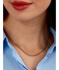 MORELLATO TALISMANI Necklace with two-tone steel spheres STEEL - Necklaces - 2