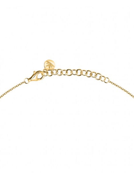 PERLE Pearl choker necklace yellow - Necklaces