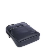 PIQUADRO WOLLEM GOMMATA  iPad mini bag blue - Over-the-shoulder Bags for Men - 5