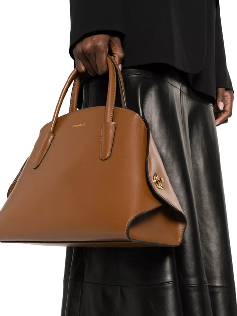 TYLDE CALF Handbag, with shoulder strap cognac - Women&rsquo;s Bags