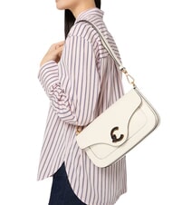 COCCINELLE C-ME CALF&MARB Shoulder bag pearl - Women&rsquo;s Bags - 5