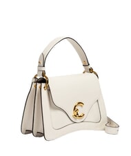 COCCINELLE C-ME CALF COCKER Small leather bag with shoulder strap pearl - Women&rsquo;s Bags - 2