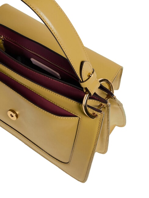 C-ME CALF COCKER Leather briefcase bag with shoulder strap seagrass - Women&rsquo;s Bags