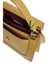 COCCINELLE C-ME CALF COCKER Leather briefcase bag with shoulder strap seagrass - Women&rsquo;s Bags - 3