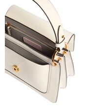 COCCINELLE C-ME CALF&MARB Handbag, with shoulder strap pearl - Women&rsquo;s Bags - 3