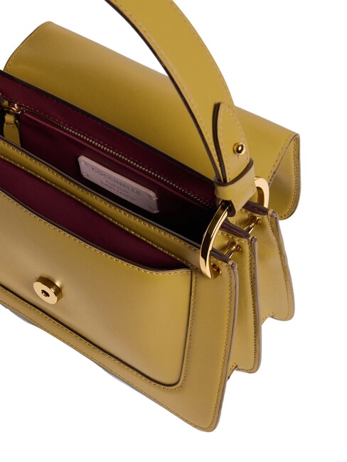 C-ME CALF COCKER Small leather bag with shoulder strap seagrass - Women&rsquo;s Bags