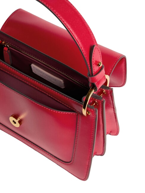 C-ME CALF COCKER Small leather bag with shoulder strap scarlet - Women&rsquo;s Bags