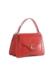 COCCINELLE C-ME CALF COCKER Leather briefcase bag with shoulder strap scarlet - Women&rsquo;s Bags - 2