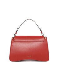COCCINELLE C-ME CALF COCKER Leather briefcase bag with shoulder strap scarlet - Women&rsquo;s Bags - 3