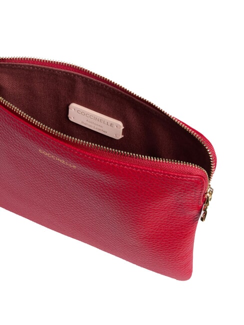 C-ME SOFTY Leather clutch bag scarlet - Women&rsquo;s Bags