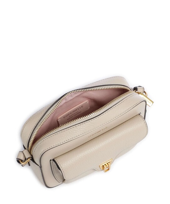 BEAT SOFT Textured leather mini bag sandshell - Women&rsquo;s Bags