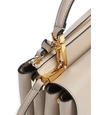 COCCINELLE ARLETTIS Textured leather minibag sandshell - Women&rsquo;s Bags - 3