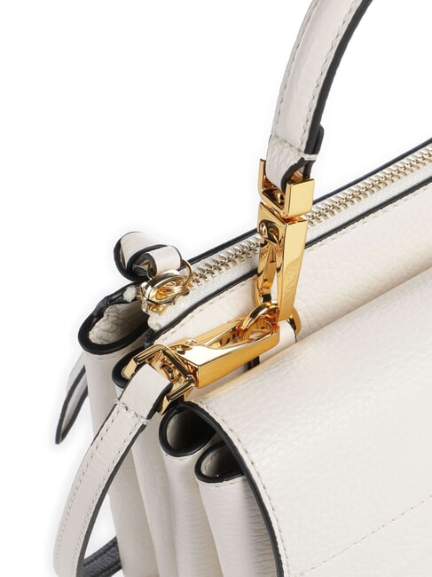 ARLETTIS Textured leather minibag pearl - Women&rsquo;s Bags