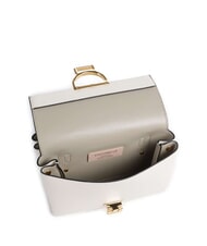 COCCINELLE ARLETTIS Textured leather minibag pearl - Women&rsquo;s Bags - 4