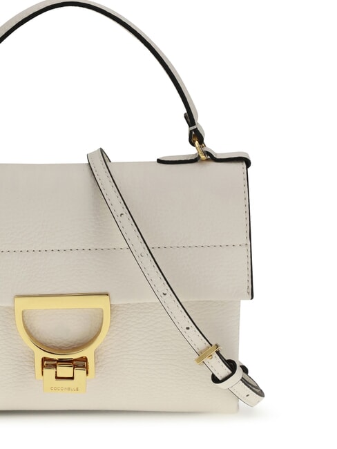ARLETTIS Textured leather mini bag pearl - Women&rsquo;s Bags