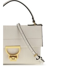 COCCINELLE ARLETTIS Textured leather mini bag pearl - Women&rsquo;s Bags - 4