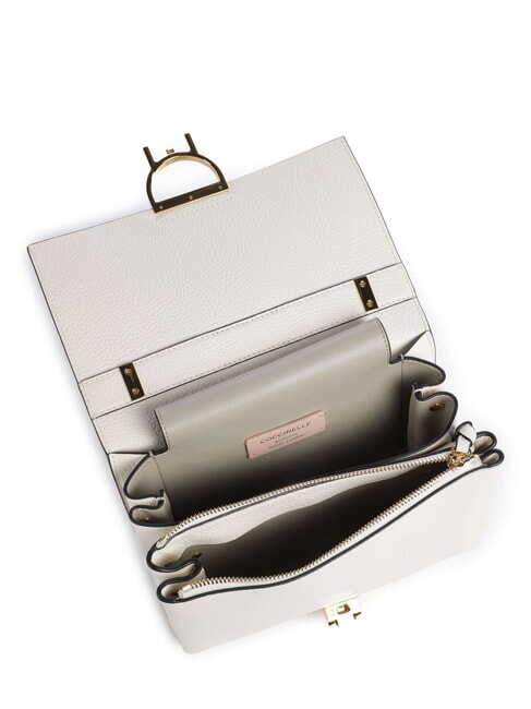 ARLETTIS Hammered leather handbag pearl - Women&rsquo;s Bags