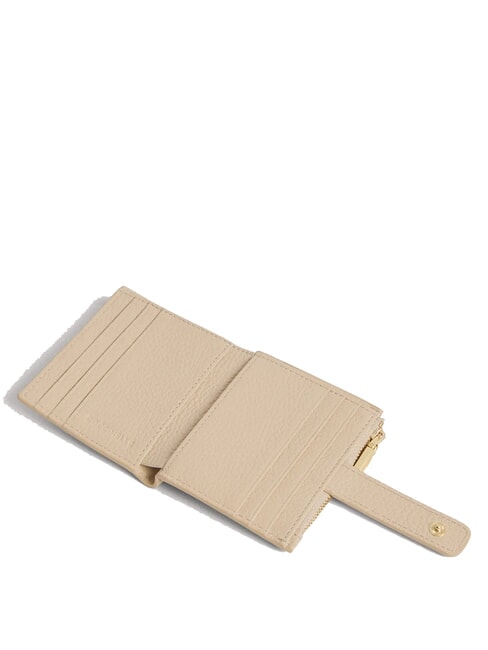 METALLIC SOFT Mini leather wallet sandshell - Women&rsquo;s Wallets