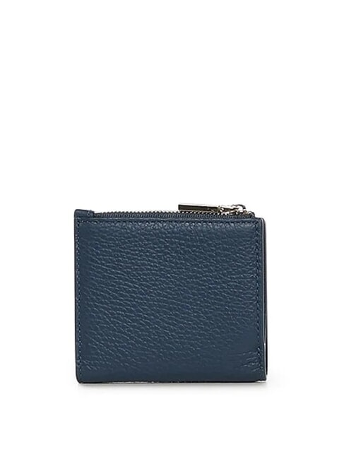 METALLIC SOFT Mini leather wallet deep blue - Women&rsquo;s Wallets