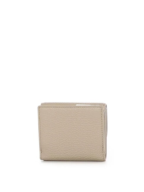 METALLIC SOFT Pebbled leather wallet sandshell - Women&rsquo;s Wallets