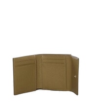 COCCINELLE METALLIC SOFT Pebbled leather wallet seagrass - Women&rsquo;s Wallets - 2