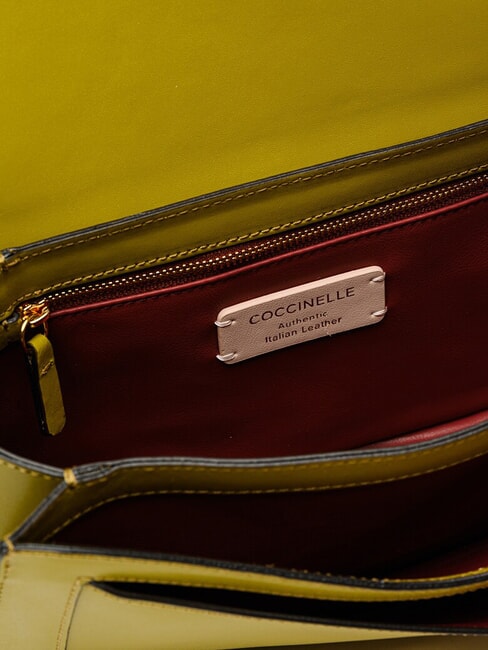 C-ME CALF Shoulder bag, in leather seagrass - Women&rsquo;s Bags