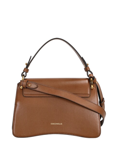 C-ME CALF COCKER Small leather bag with shoulder strap cognac - Women&rsquo;s Bags