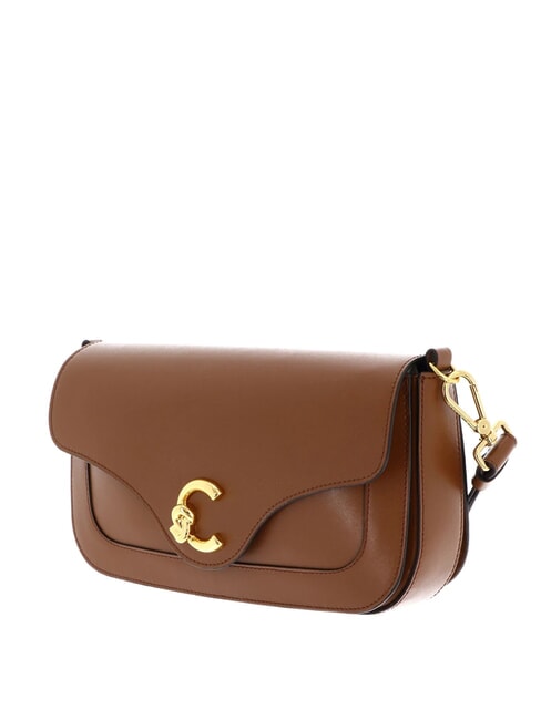 C-ME CALF Shoulder bag, in leather cognac - Women&rsquo;s Bags
