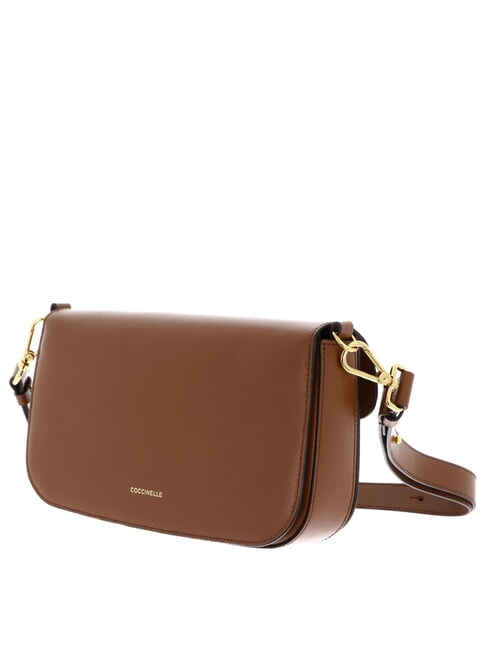 C-ME CALF Shoulder bag, in leather cognac - Women&rsquo;s Bags