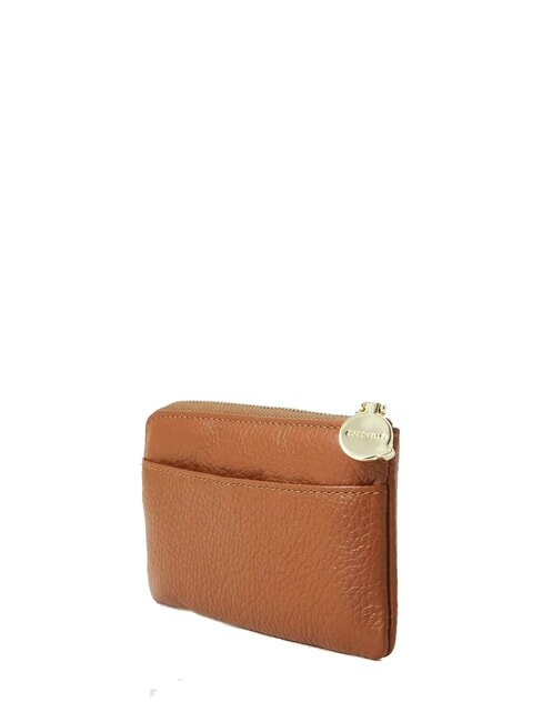 C-ME SOFTY  Leather key case/coin purse cognac - Women&rsquo;s Wallets