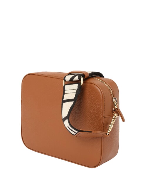 TEBE Small textured leather bag cognac - Women&rsquo;s Bags