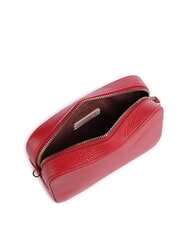 COCCINELLE TEBE Shoulder bag in textured leather scarlet - Women&rsquo;s Bags - 3