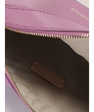 COCCINELLE TEBE Shoulder bag in textured leather jellyfish - Women&rsquo;s Bags - 3