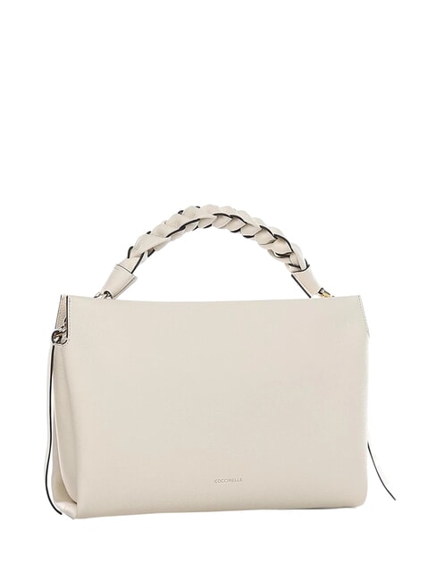 BOHEME GRANA DOUBLE Handbag, with shoulder strap, in leather blanc / des - Women&rsquo;s Bags