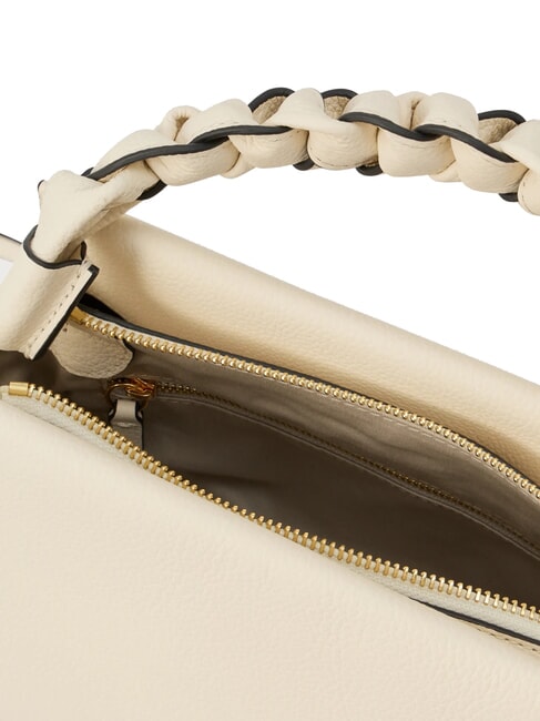 BOHEME GRANA DOUBLE Handbag, with shoulder strap, in leather blanc / des - Women&rsquo;s Bags