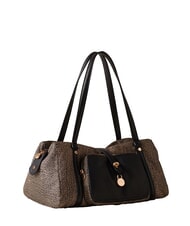 BORBONESE POCHE Shoulder bag OP / NATURAL / BLACK - Women&rsquo;s Bags - 2